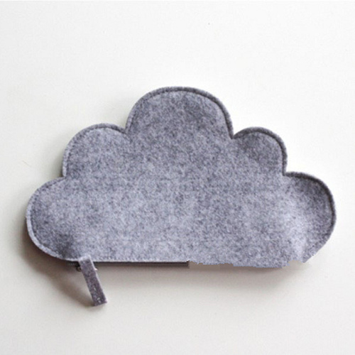 colorful cloud shape pouch