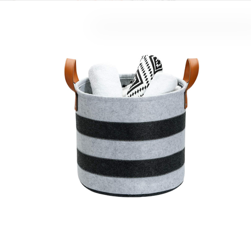 Customize Felt Fabric Laundry Basket