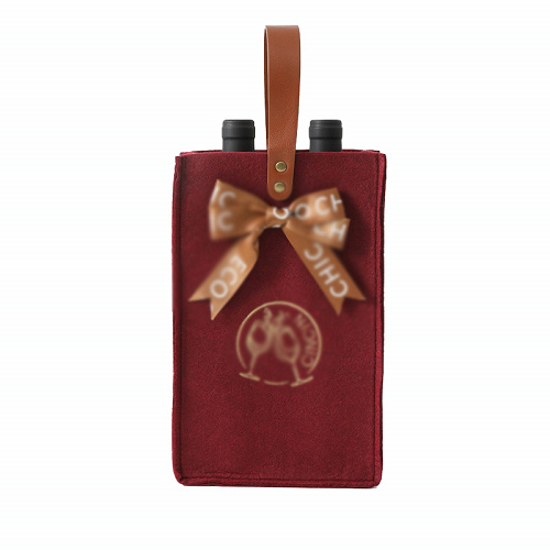 felt wine bottle cover felt gift bag red wine bag sleeve bag