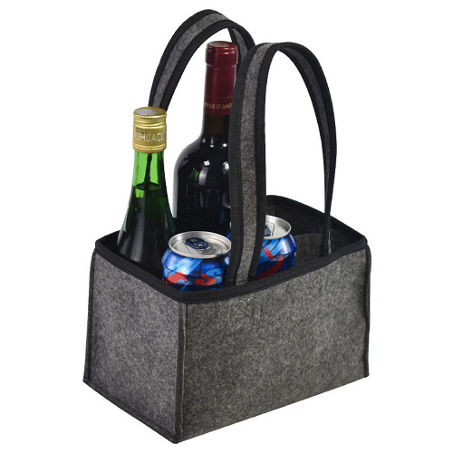 6 beer bottle bag with handle 