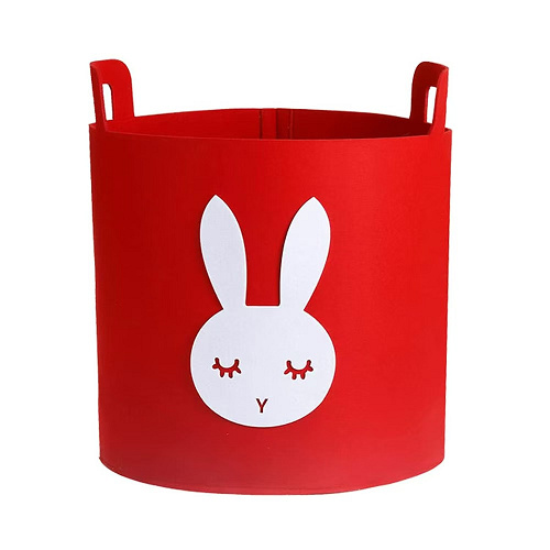 cute cartoon felt stroage basket